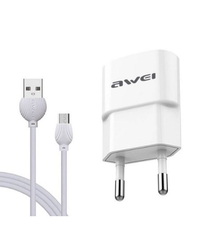 Pack chargeur + câble USB vers Micro USB Awei C-831