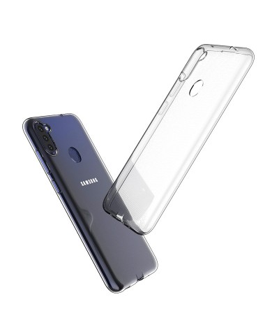 Coque en silicone transparente Samsung Galaxy A11
