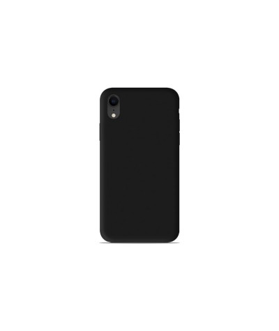 Coque en silicone noir iPhone XS Max