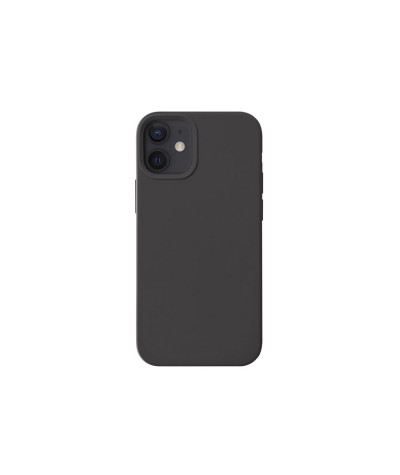 Coque en silicone noir iPhone 12 Mini