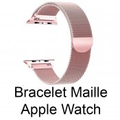Bracelet Maille Milanaise Apple Watch